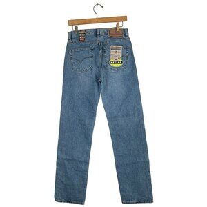 NWT 90s RARE DIESEL Keetar Mens Size 28 x 32 Jean Blue Stone Wash Straight Italy
